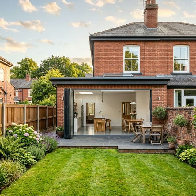 4-Panel Bifold Doors — Roundhay, Leeds